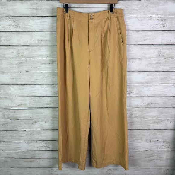 Madewell Harlow Wide Leg Pants Size 14 - Picture 1 of 4